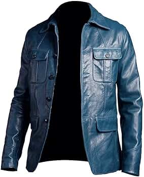 ジャケット・アウター Vintage style Multi-Pocket LeatherJacket Vintage style Multi-Pocket Leather Jacket – BELVET