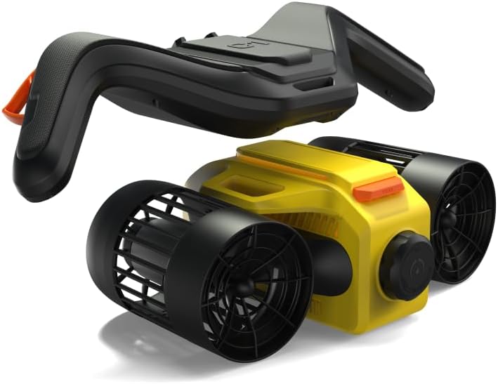 Subacqueous scooter Lefeet C1: Max 60min Battery with action Mount IPX8 100FT waterproof sports sports sports, Scuba in the pool, children/adults. 3 51dMoIfzV L. AC SL1000