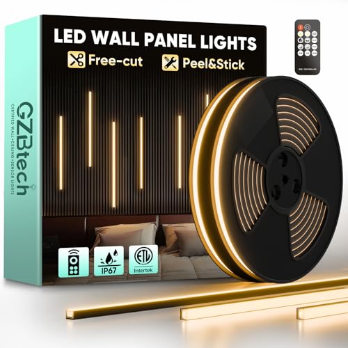 GZBtech 33FT Recessed Strip Light with Remote