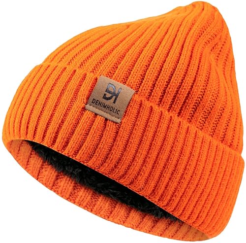 Image of DENIMHOLIC Winter Cap for Men & Women, Beanie Cap for Men Woolen Cap for Men & Women, Beanie Cap for Women