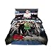 Franco Kids Bedding Super Soft Comforter and Sheet Set, 5 Piece Full Size, WWE Armageddon