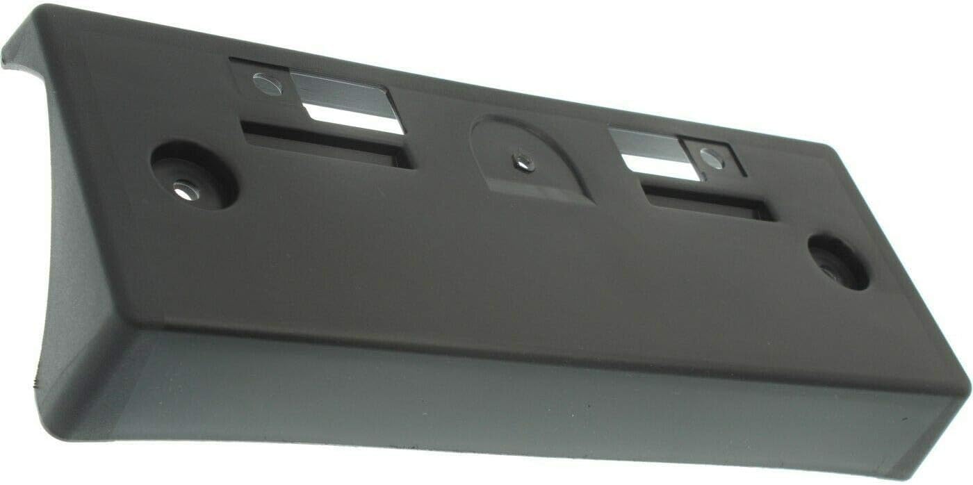 I-Match Auto Parts Front License Plate Bracket Tag Holder, Black Textured Replacement for 2017-2020 Nissan Armada 962105ZW0A NI1068144