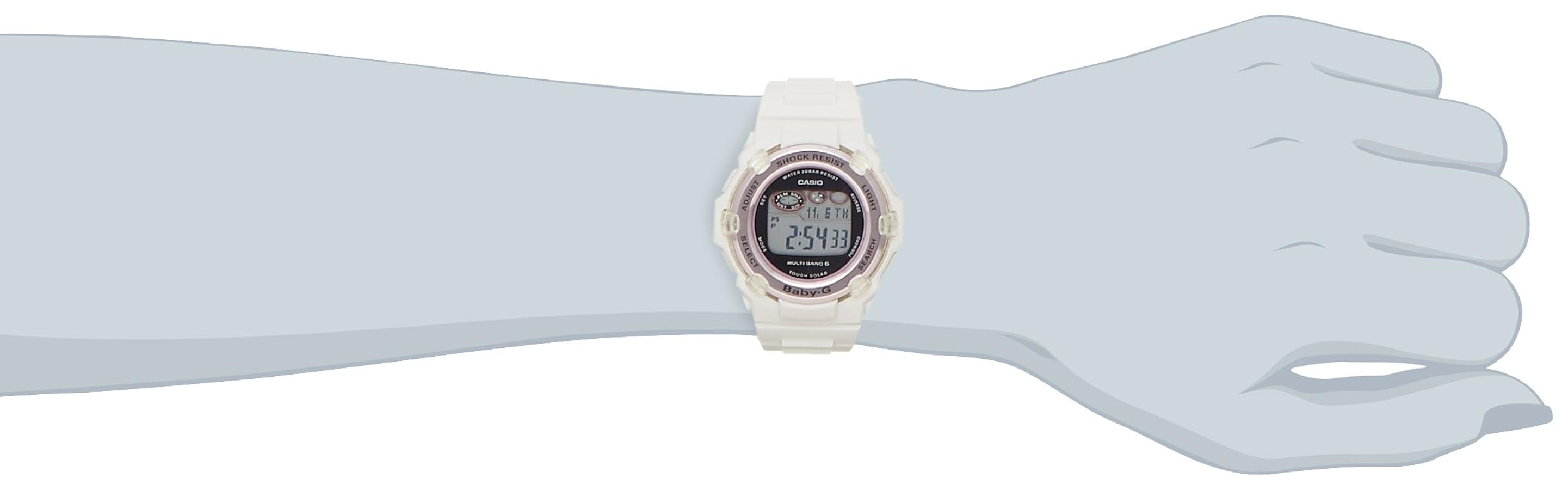 限定割引！新品　未使用　CASIO Baby-G BGR-3003-7AJF 白 楽天市場】カシオ ベビーG 電波 ソーラー ホワイト＆ゴールド