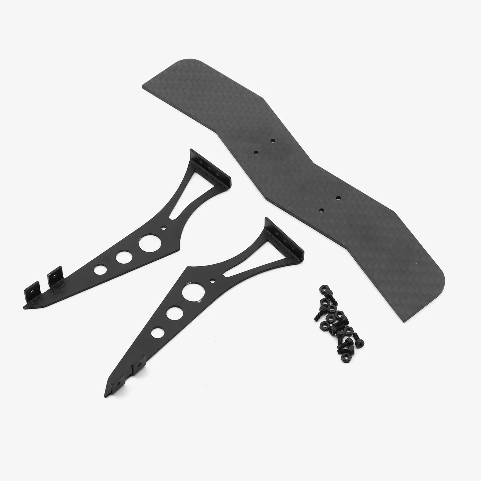 Piezas para Coches RC para Tamiya para TT01 para TT02 para HSP para Sakura 1/10 RC Drift Car Piezas De Actualización Accesorios Alerón Trasero Metal