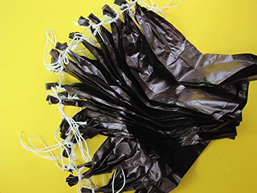 50) LONG 12 x 1 1/2 summer sausage casings. 1 lb capacity each. Enough for 50 lbs of sausage. 50) sleeves per order. FRESH fibrous permeable casings. String tied on one end. Mahogany color