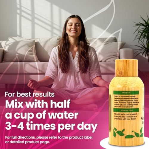 fibroid shrink amp ovarian cysts bm36 - helps shrink fibroids and ovarian cysts balance estrogen levels and prevent regrowth support for menstrual pain and painful intercourse 30 ml drops  bestmade