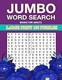  Jumbo Word Search Books for Adults: Large-Print 100 Puzzles Enjoy Challenge New Font Puzzle Books for Adults and Senior