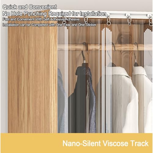 Rideau en PVC transparent de qualité supérieure pour meuble de rangement - 5