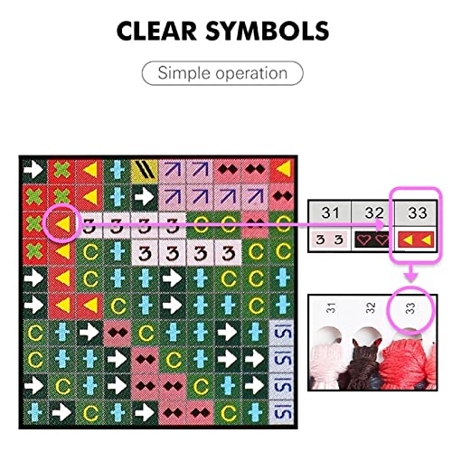 Fanxvivy Cross Stitch Kits For Beginners Full Range Of Embroidery Kits For Adults Counted Cross-Stitch Needlepoint Kits Diy Cross-Stitch Patterns Stitches Kit-Flag Eagle Soldier 15.7×19.7 Inch #TOP2