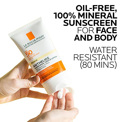 image for La Roche-Posay Anthelios Mineral Sunscreen SPF 50 Gentle Lotion, Broad