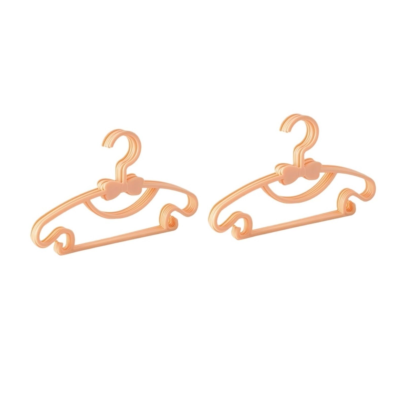 5/10/20/30/50pcs Of Hangers Clothing Closet Storage Hanger Racks(10 20pcs Orange)