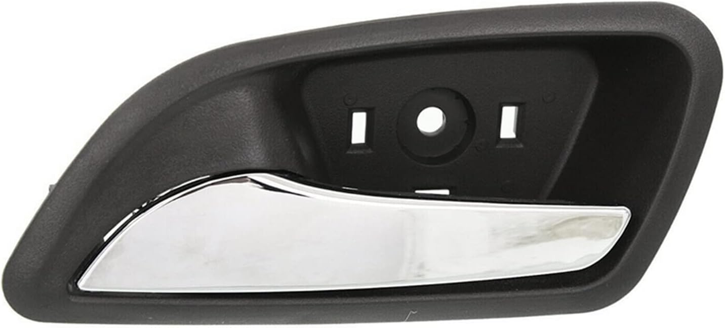 Inner Door Handle Interior Black Chrome Car Inside Door Handle For Chevy For Cruze 2011-2015 Left Right Interior Accessories 1/2PCS(Front left)