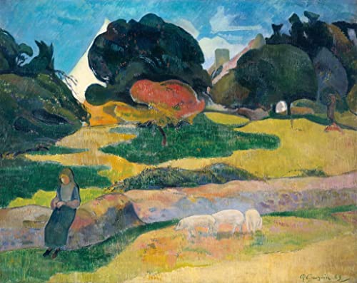 Affiches Paul Gauguin toile 60x90cm décoration murale de style impressionniste