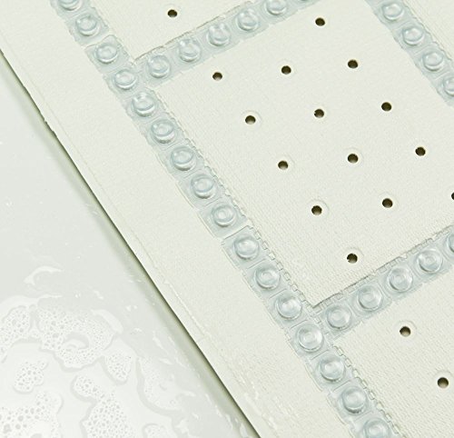 Sealskin Unilux Ant-Slip Mat, PVC, White, 35 x 0.3 x 90 cm