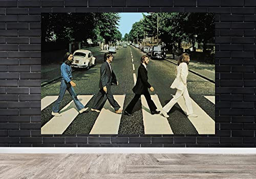 Affiche des Beatles – The Beatles Abbey Road print – Abbey Road print – The Beatles print – The Beatles Abbey Road… - Les Beatles, Paul McCartney, John Lennon, RIngo Starr, George Harrison Affiche des Beatles - The Beatles Abbey Road print - Abbey Road print - The Beatles print - The Beatles Abbey Road… – Image 8
