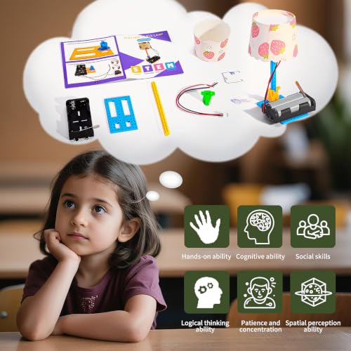 Bulk STEM Kits, 8 Set Electric Light Circuit Science Kits for Kids Age 8-12 - Image 6