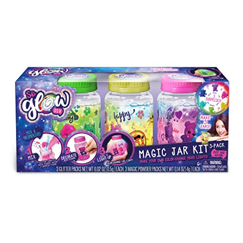 Canal Toys 255007 - So Glow DIY Magic Jar Kit (3 Pack), Multicolor - //coolthings.us