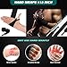 Odoland Double End Punching Ball with Boxing Reflex Ball, Punching Gloves and Palm Wrist Sleeves for Men and Women, Perfect for Home Gym Workout MMA Muay Thai Boxing Sports