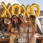 AULE 40 Inch Big Letter Balloon Gold A Large Foil Helium Alphabet Balloons A-Z for Birthday Anniversary Graduation New Year Party Decoration Supplies - Image 5