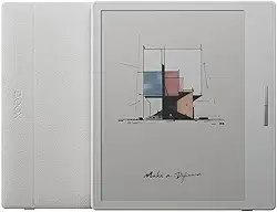 BOOX Tablet Go Color 7 ePaper E Ink Tablet 4G 64G Luz Frontal Sem Suporte Stylus (Branco)