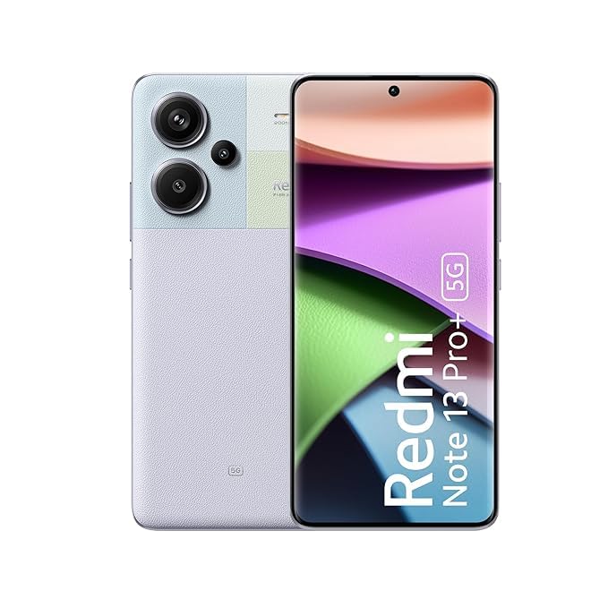 Image of Redmi Note 13 Pro+ (Fusion Purple, 12GB RAM, 256GB Storage) Without Offer