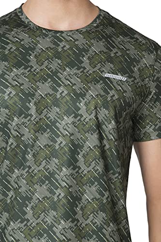 Image of Van Heusen Men's Polyester Regular Fit T-Shirt