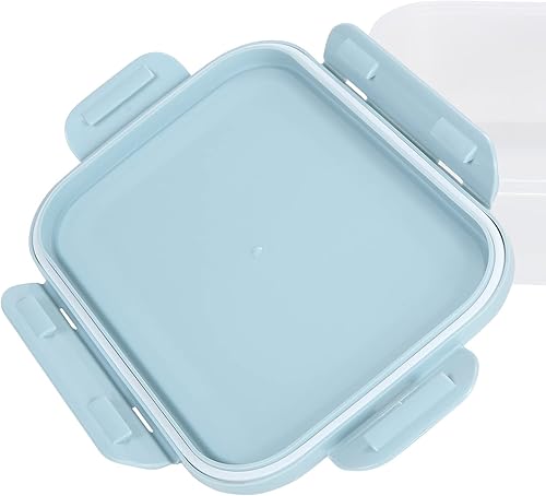 Miniatura 4 de Suerico Contenedores de almacenamiento de alimentos con tapas herméticas, contenedor de preparación de comidas, lonchera con tapas, contenedor de