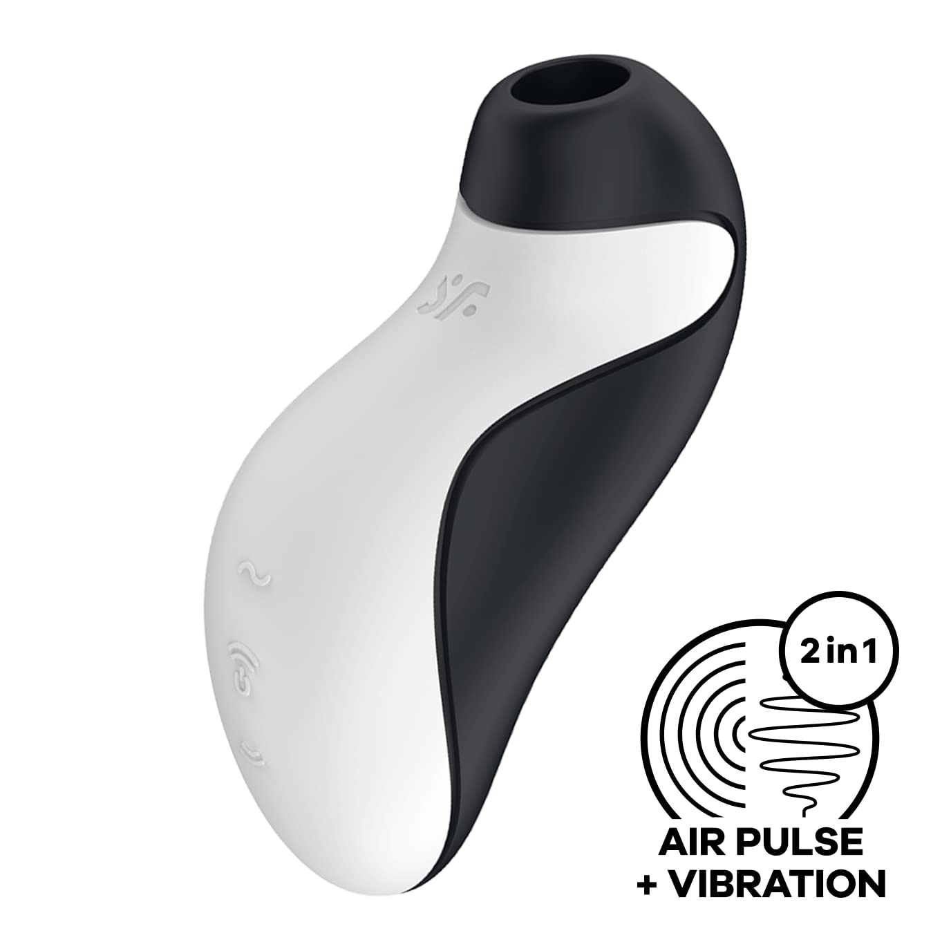 Satisfyer Orca Vibrador Ondas de Presión | Juguetes sexuales Dual con 2 Motores una Estimulación máxima | Resistente al Agua (IPX7) | Juguetes eroticos para Mujeres Succionador de Clítoris Femenino
