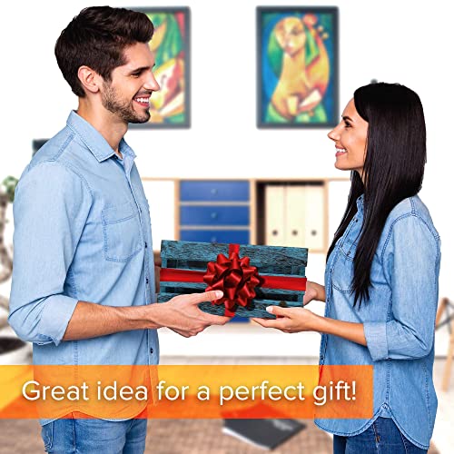 image for Hivory Rustic Key Holder for Wall Decorative ~ Key and Mail Holder for