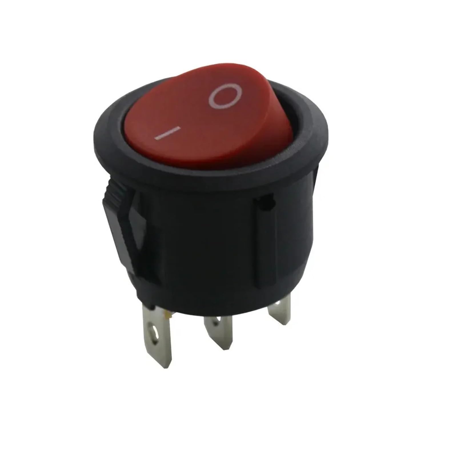 5/20PCS AUF/OFF Runde Rocker Schalter LED beleuchtet Auto Dashboard-Dash Boot Van 12V 24V / 6A 250V / 10A 125V 2/3/4PIN Schalter 20MM