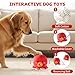 VOXGET Interactive Dog Octopus Toy, Rechargeable Jumping Plush Toy with Motion Activation for Small Large Dogs, Move Bouncing Ball for Pets Keep Busy Reduce Boredom, No Loud Music (Octopus)