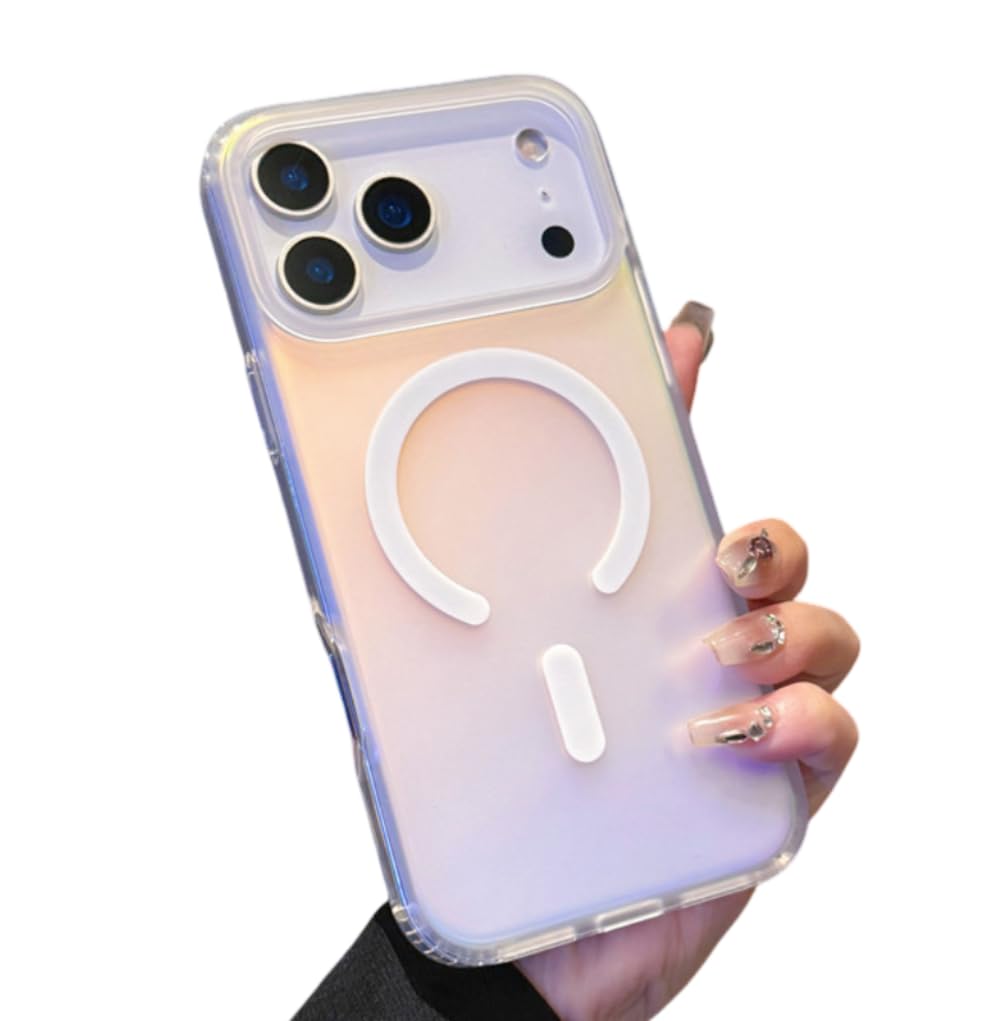 MILLION CASES Halo Shine Mag Case for iPhone 17 Pro, iPhone 17 Pro Back Cover Case(2025) - TPU