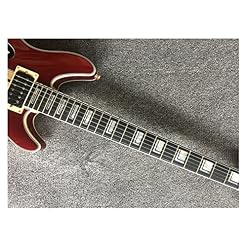 AMINIY Guitare électrique Col d’érable Rosewood Touche d’érable de la Guitare électrique de Jazz Creux (Color : Guitar… - Les Beatles, Paul McCartney, John Lennon, RIngo Starr, George Harrison AMINIY Guitare électrique Col d'érable Rosewood Touche d'érable de la Guitare électrique de Jazz Creux (Color : Guitar… – Image 4