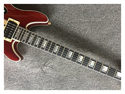 AMINIY Guitare électrique Col d’érable Rosewood Touche d’érable de la Guitare électrique de Jazz Creux (Color : Guitar… - Les Beatles, Paul McCartney, John Lennon, RIngo Starr, George Harrison AMINIY Guitare électrique Col d'érable Rosewood Touche d'érable de la Guitare électrique de Jazz Creux (Color : Guitar… – Image 5