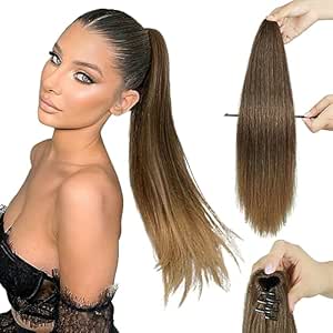 Claw Ponytail Extensions 20 Inch Long Ponytail Hair Extension Wavy Claw Clip In Pony Tail Exteinson Synthetic Hair Ponytails Fluffy Hairpieces For Women Blonde P 20923026