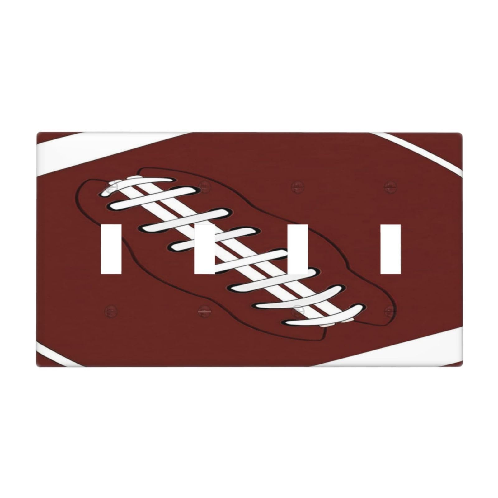 Plaque interrupteur football américain pour cacher interrupteur abîmé chambre