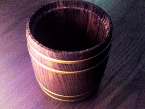 Amazon New 海賊 木樽ジョッキ ゴールド 取っ手なし おもちゃ おもちゃ