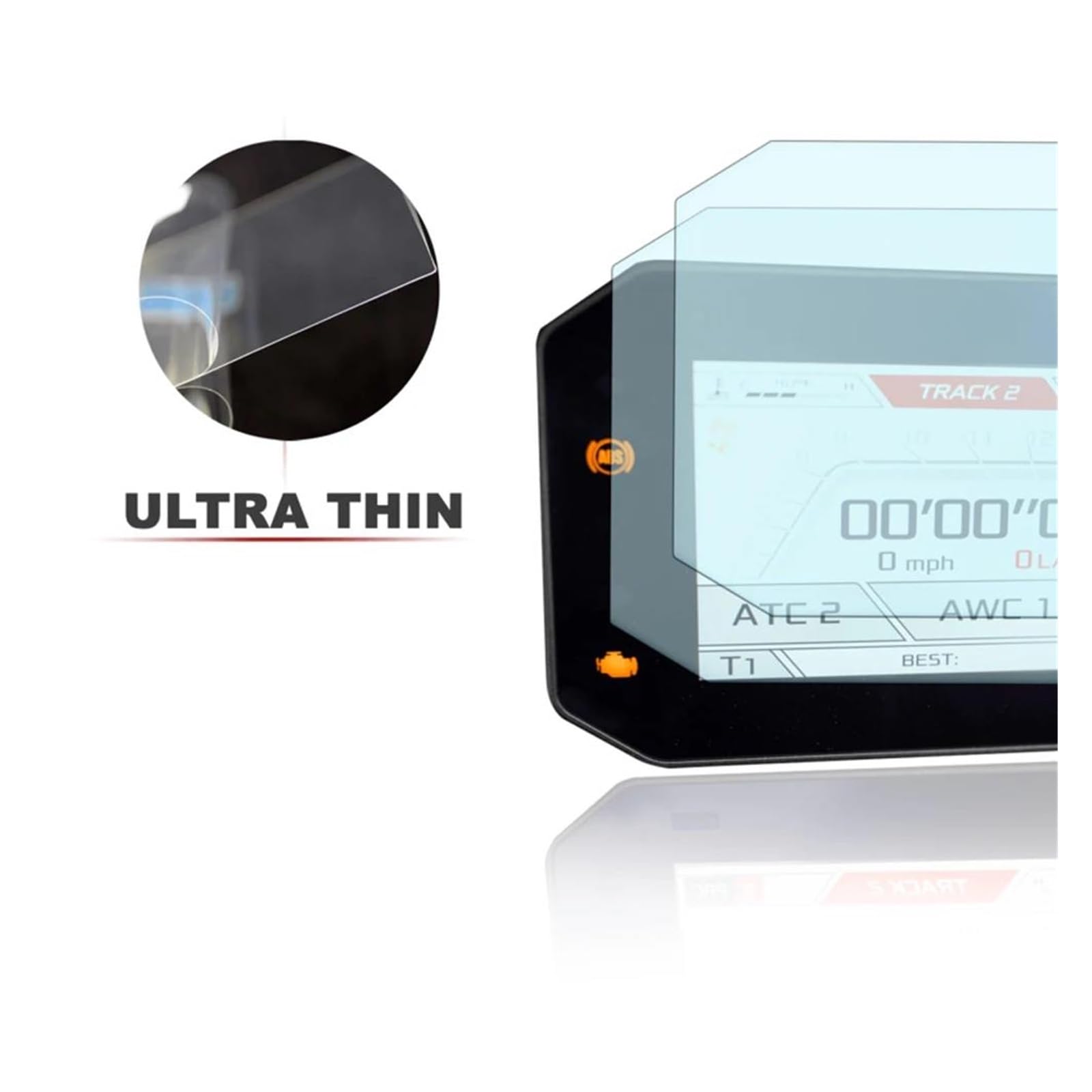 Film Protettivo Tachimetro per Morini X-Cape 650 Moto Strumento Pellicola Pannello Membrana Scratch Cluster Schermo Cruscotto Protezione per Morini X-Cape 650 (Color : 1 Piece)