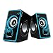 MARVO Game USB 2.0 Powered Multimedia Computer Speakers With Surround Subwoofer Heavy Bass for PC/Laptops/Computer speaker (Blue)SG-201
