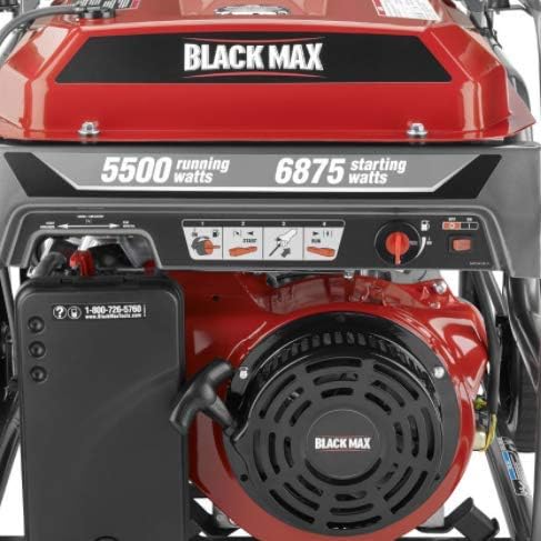 Miniatura 2 de Conjunto de arranque de retroceso. para generador de gas BM905500 Black Max 5500 6875 Watts