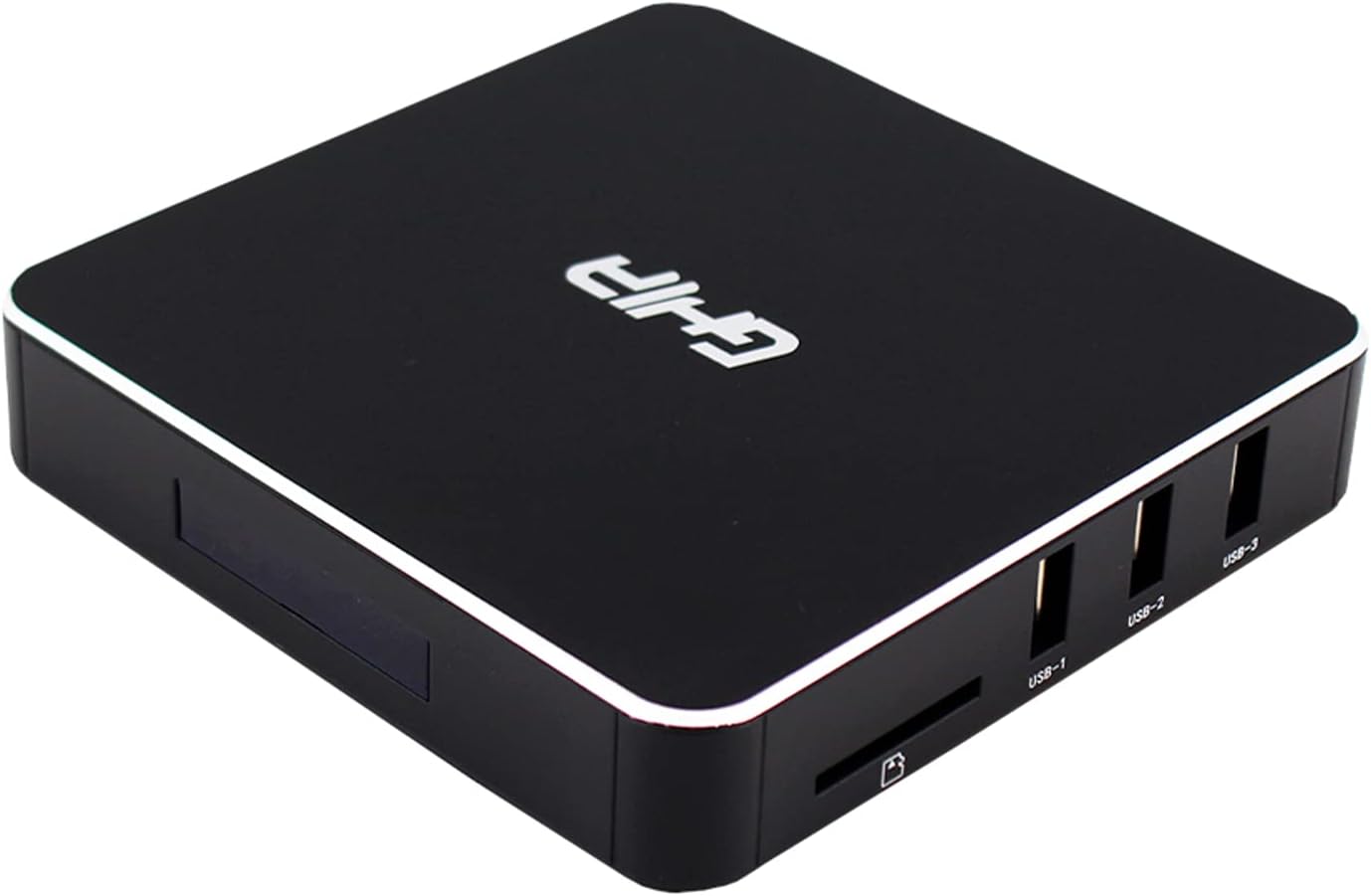GHIA Smart TV Box GAC115. RAM 1GB, Almacenamiento 8GB, WiFi, HDMI, AV