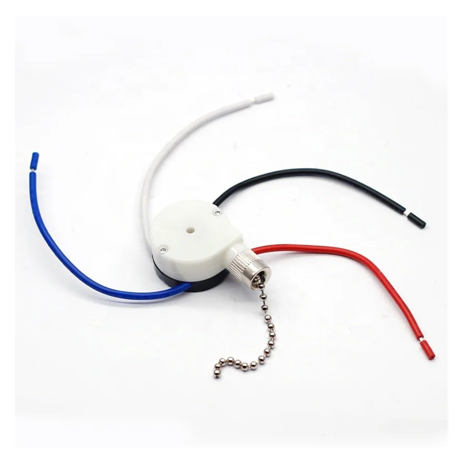 AUOQKQUT 1pc ZE-208S 3Way Speed Wall Light Pull Switch Home Ceiling Fan Lamp Pull Chain Cord Switch Set