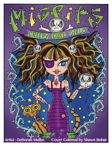 Misfits: Misfits Cute and Creepy Girls to Color