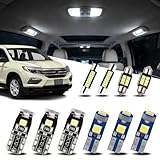 EASY EAGLE LED Interior Car Lights for Honda-Pilot-2016-2022: 15 Piece Kit White LED...