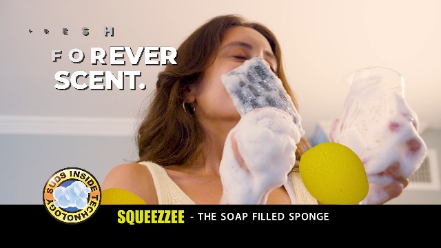 Amazon.com: Squeezzee Soap Filled Scrubber Sponges - Non