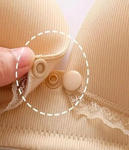 Image of DClub Nursing Maternity Bra Women's Seamless Lace Bras Wireless Breastfeeding Bra Breathable Bralette Pregnant Bras.