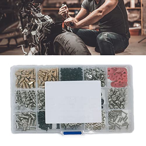 Set di Viti Per PC, 502 Pezzi Assortimento di Viti Per Computer Set di Viti Per Computer Kit di Rondelle di Supporto in Acciaio al Carbonio Per La Riparazione E Il Montaggio del Telaio
