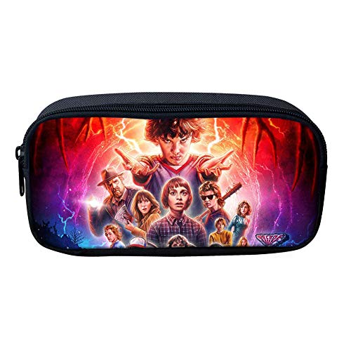 Preisvergleich Produktbild Stranger Things Federmäppchen Exquisite Stationery Box Benutzerdefinierte Federmäppchen Student Card Package Large Capacity Federmäppchen (Color : A11, Size : 21 X 4 X 10cm)