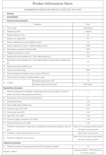 Samsung Galaxy S25 Ultra, Smartphone Android 5G avec Galaxy AI, 512 Go, Chargeur secteur rapide 25W inclus, Smartphone déverrouillé, Bleu Titane, Version FR