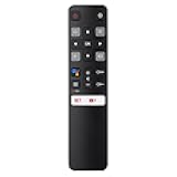 Replacement TCL Remote RC802V for TCL Android TV 4K Smart TV Remote Control No Setup Required, 40S334 50S434 55S434 75S434 40S330 70S430 32S334 55S435 50S435 43S434 32S6500A 65P8S 65P8 (No Voice)